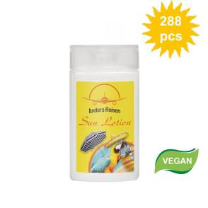 Vegan zonnelotion met factor 30 laten bedrukken